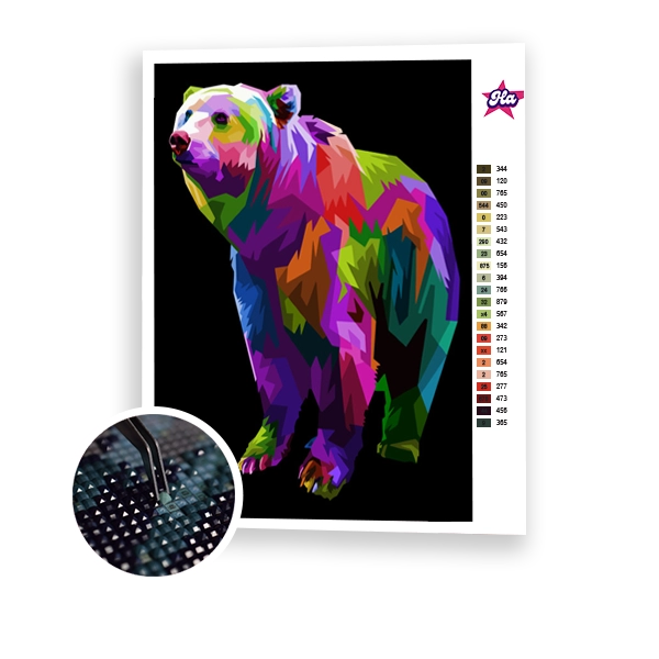 Colorful Bear