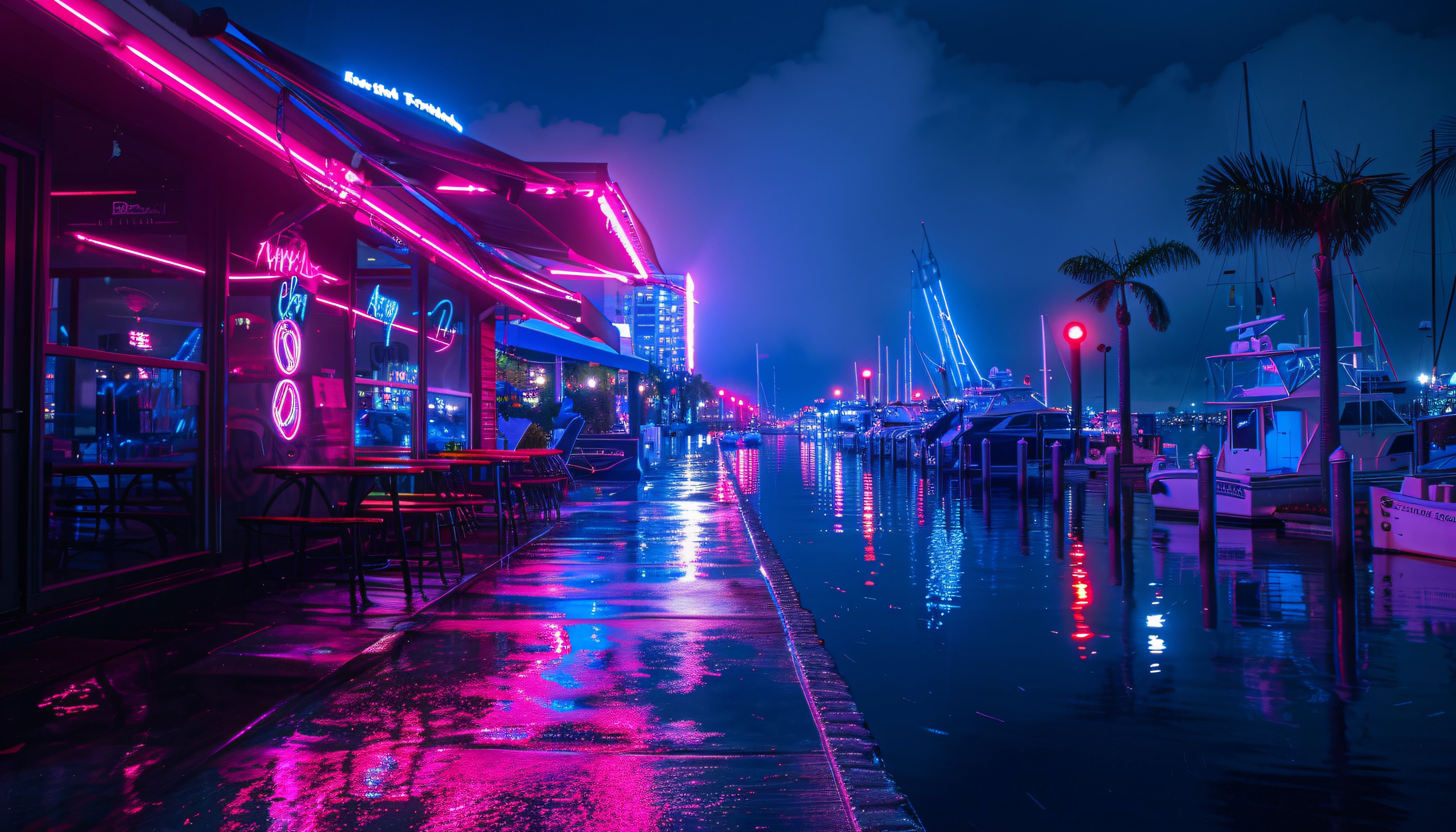 Neon city