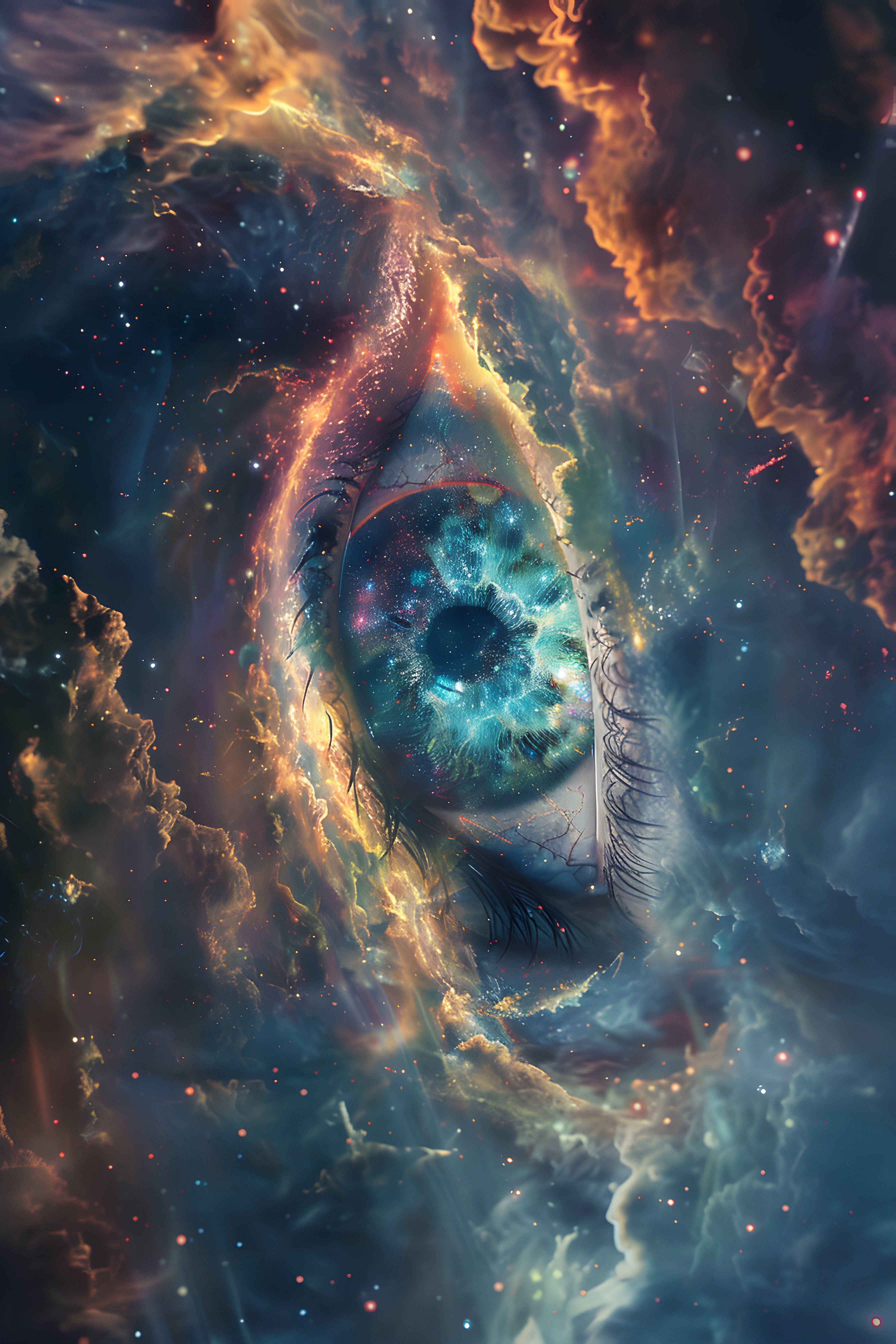 An eye in space