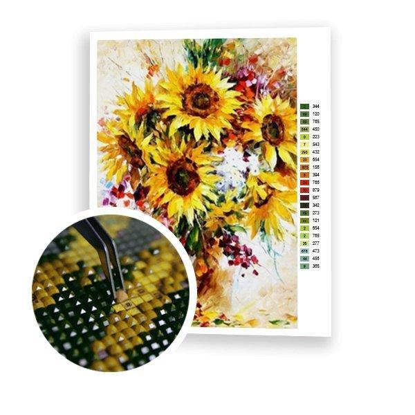 Sunflowers in a Vase